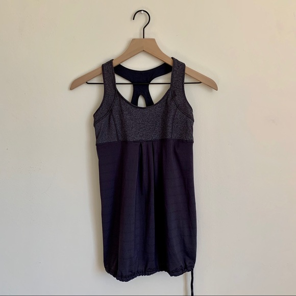 Old Navy Tops - Old Navy Gray Waist Tie Active Tank Top